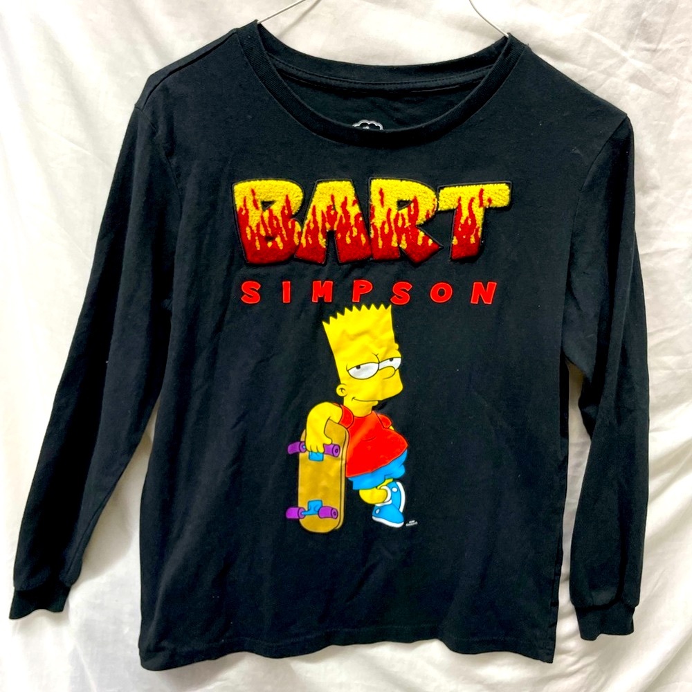 The Simpson long sleeve tee “Bart Simpson” boys sz 18/20
